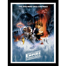 The Empire Strikes Back (One Sheet) Memorabilia, Multi-Colour, 30 x 40 cm