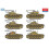 13535 tanks Model kit, Various 8