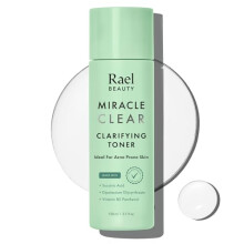 Toner, Miracle Clear Clarifying Toner - Facial Toner for Face, Oily and Acne Prone Skin, with Succinic Acid, Hydrating Vitamin B5, Vegan, Cruelty Free