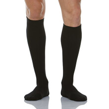 830 (Black, Sz.2) - 18-22 mmHg unisex X-Static Silver Fibre support socks