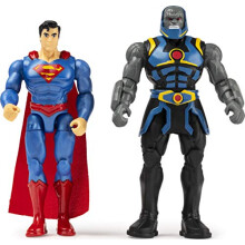 Comics 4-Inch SUPERMAN vs. DARKSEID Action Figure 2-Pack with 6 Mystery Accessories, Adventure 2