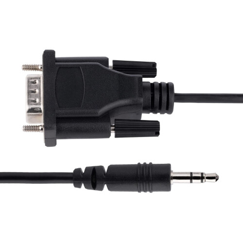 StarTech.com Cable Serie DB9 - STARTECH.COM - 1m - Macho a 3.5mm - RS-232 - Impermeabilidad de calidad 2