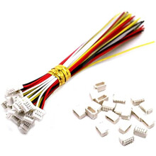 10 Sets Mini Micro Sh 1.0 Jst 4-Pin Connector Plug Male With 150mm Cable & Female