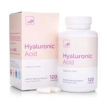Hyaluronic Acid 316mg x 120 Capsules - Third Party Tested Over 98.4% Purity - Vitality Pro High Molecular Weight Supplement