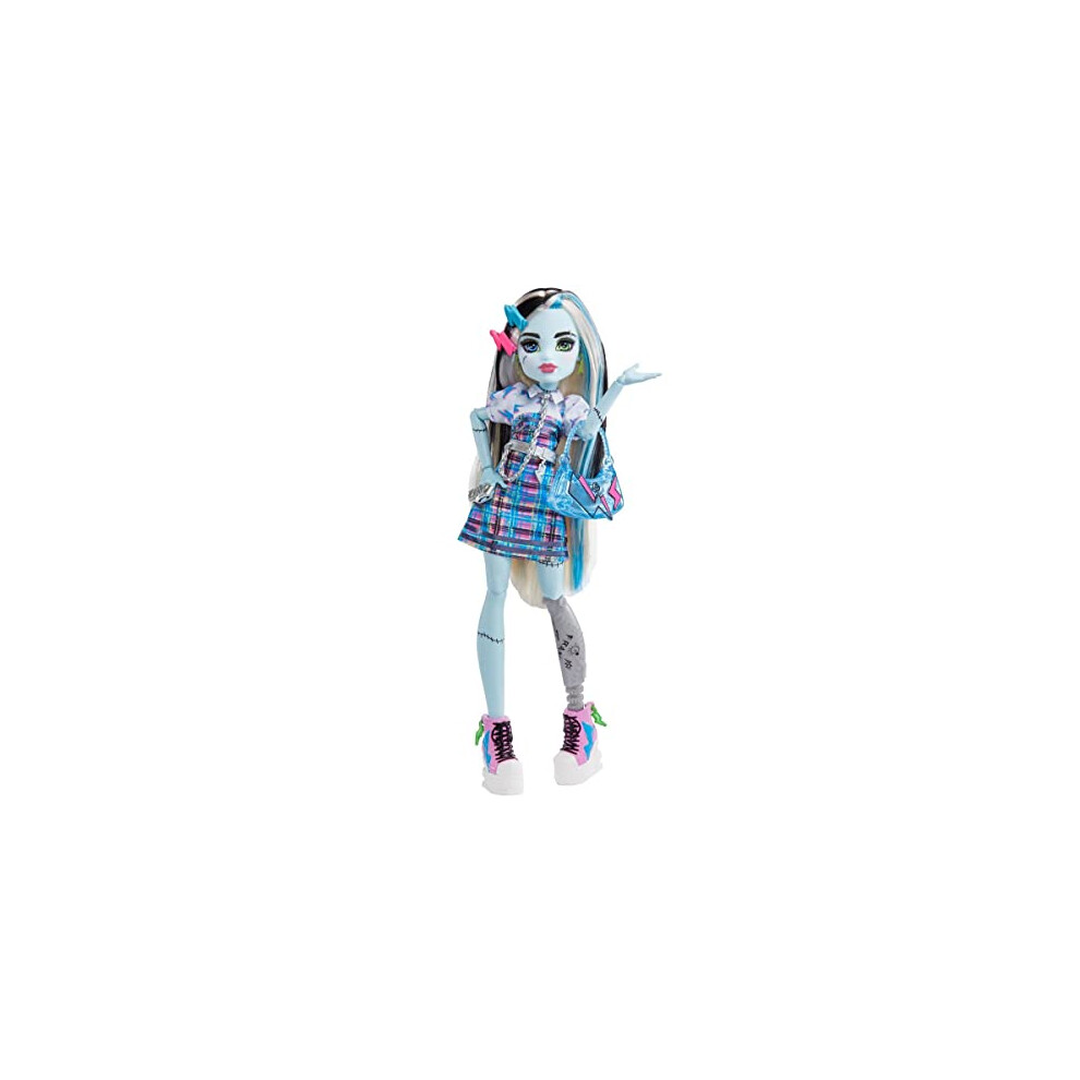 Monster High 2022 Day Out - MTHKY73 - 25 cm Articulated Doll - Frankie Stein