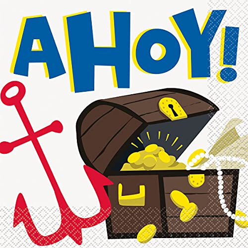 Ahoy Pirate Party Pack For 16 Guests 2