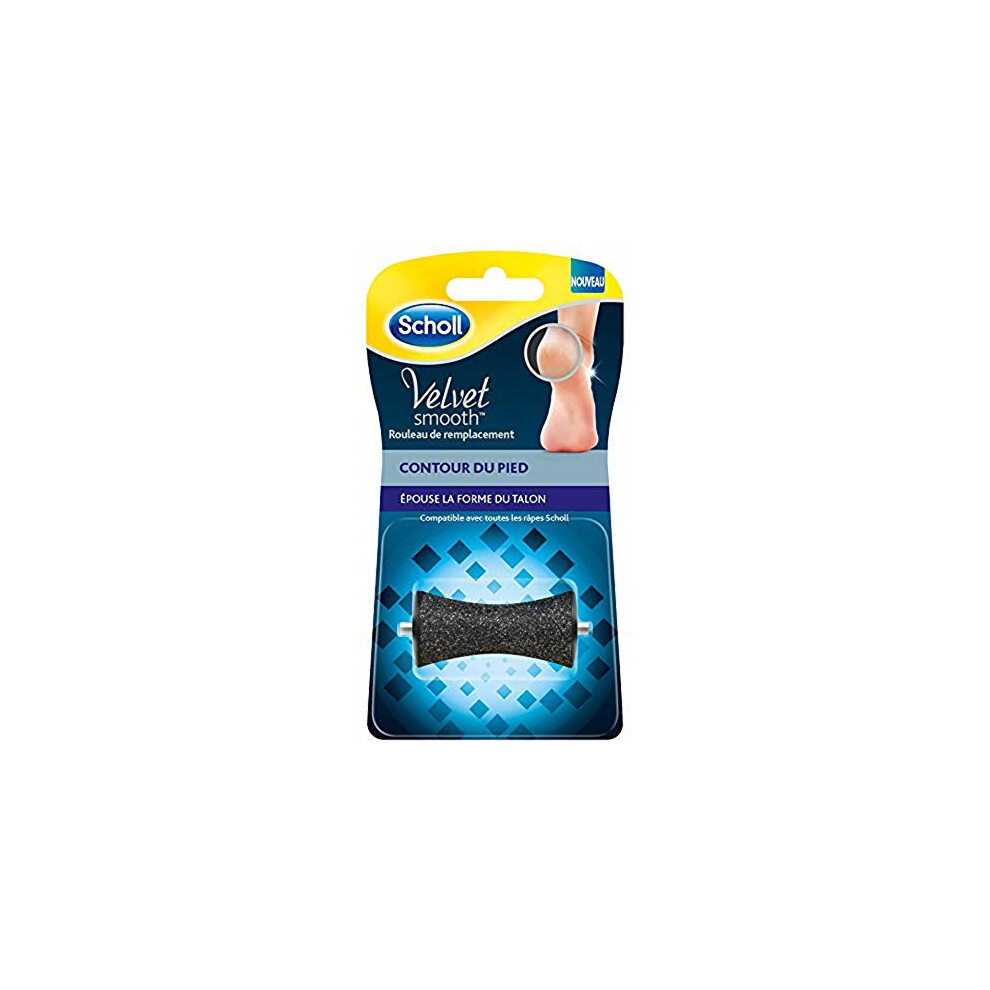 Scholl Velvet Smooth Replacement Foot Contour Roller