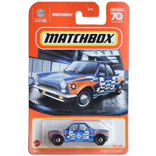 Painevalettu auto - MATTEL Matchbox - Smart Cabrio - Mittakaava 1:64 - Metallinhohtoinen punainen - Satunnainen versio