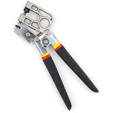 Metal Punch Lock Drywall Hand Tool Single Hand Keel Stud Crimper 11" for Drywall Lift