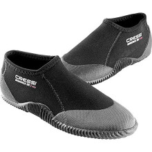 Minorca Shorty Boots 3mm - Shorty Boots Double Lined Neoprene 3mm for Diving and Aquatic Activities, Black/Sole Black, XXL - 11.5/12, Unisex Adult