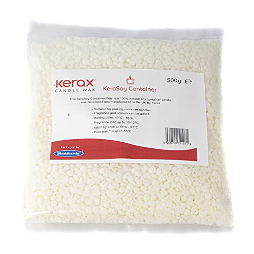 Soy Container Wax Pellets, White, 1kg