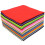 Soft Thick Polyester Texture Felt Square Sheets for Textile Fabrics DIY Craftwork Sewing Patchwork, Arts and Crafts, 50 Colour Sheets in 25 Assorted 1