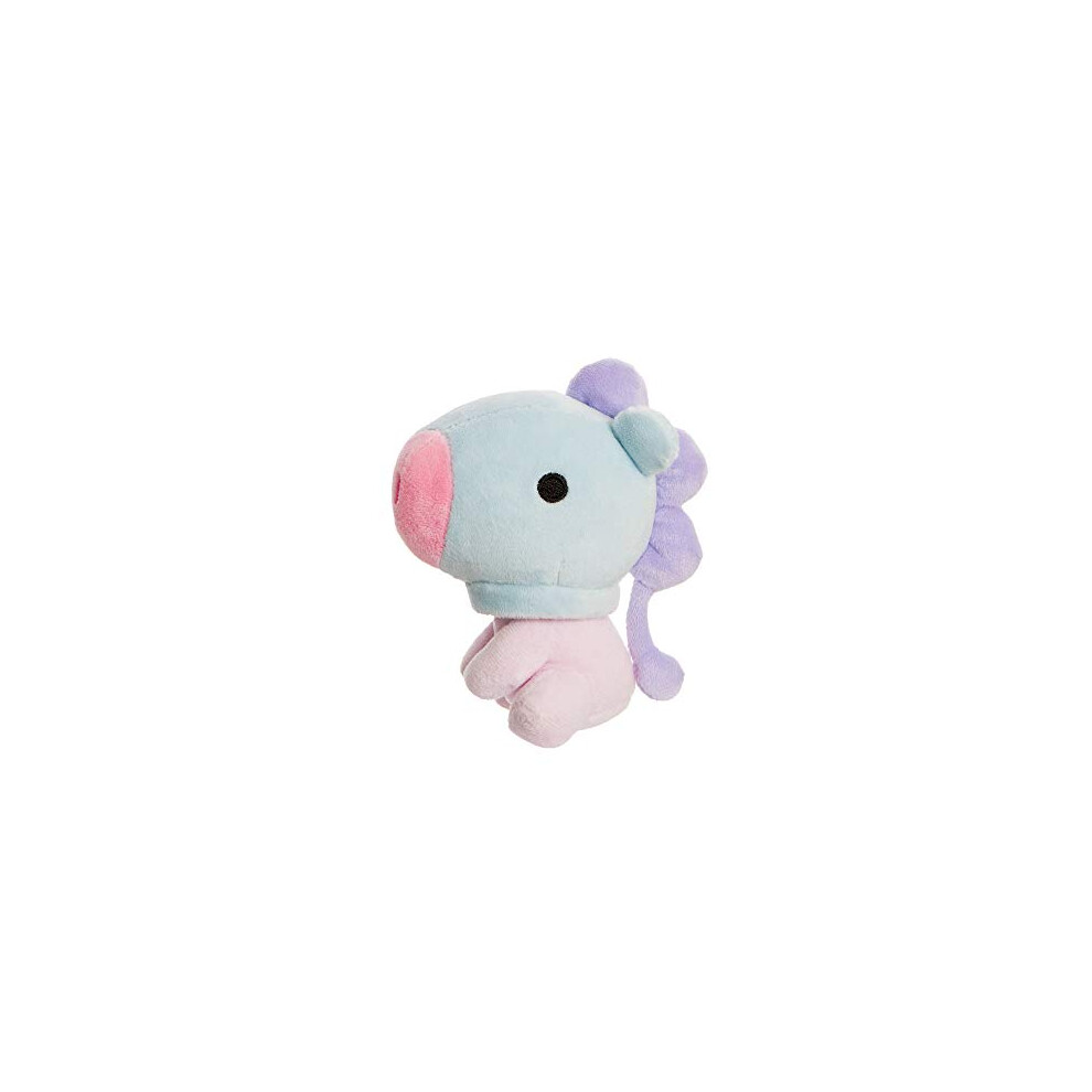 Aurora World Aurora, 61379, Bt21 Official Merchandise, Baby Mang Sitting Doll 5In, Soft Toy, & Blue/Purple