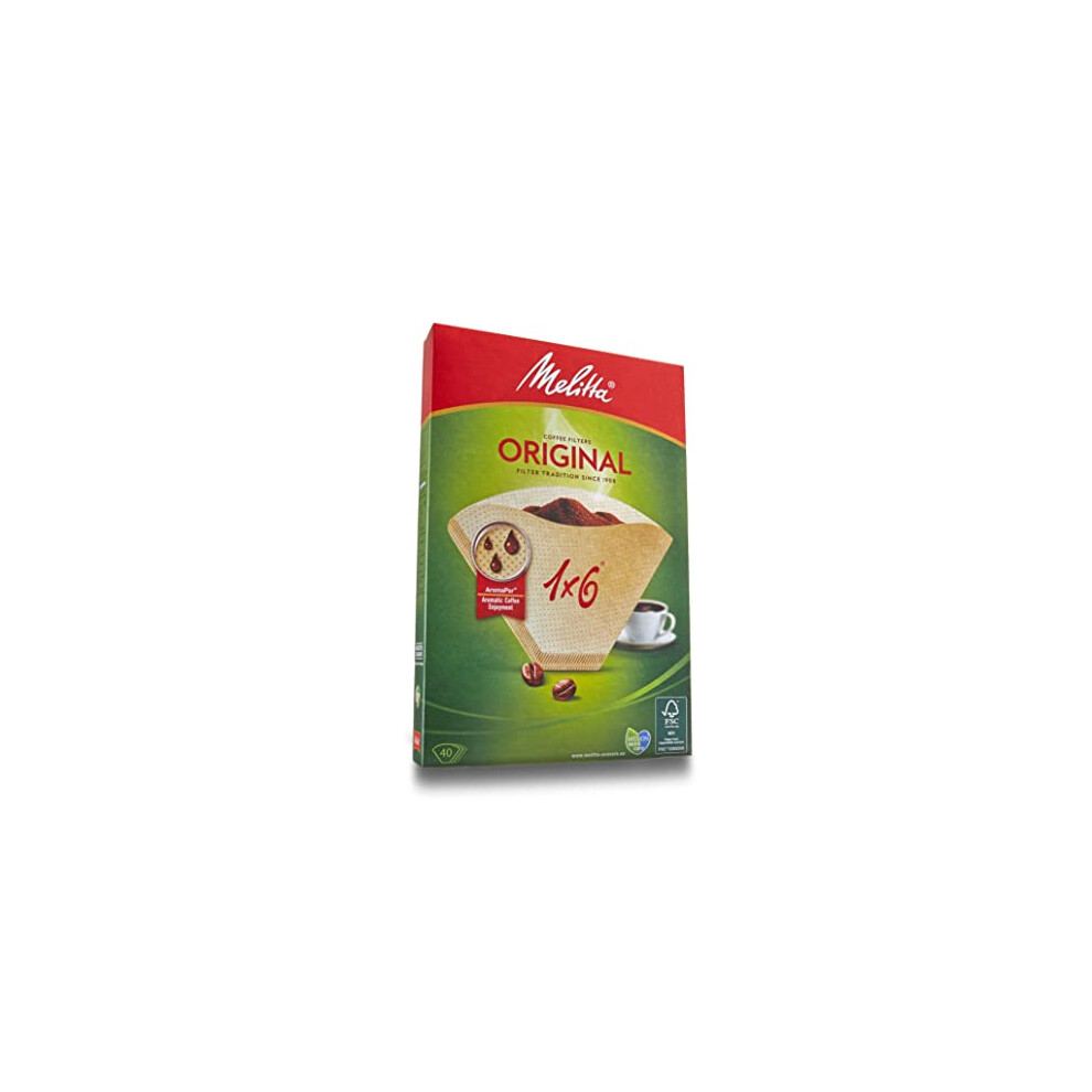 Filter Cornet Paper bte40 Brown 1x6