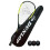 Dunlop Hypermax Pro Squash Racket, inc Full Protective Cover & 3 Mixed Squash Balls 1