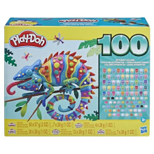 Wow 100 Bulk Modeling Compound Variety Pack with 100 Cans Including Sparkle, Super Shimmer, Metallic and Confetti for Kids 3 Years and Up