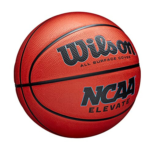 Wilson Wilson NCAA Elevate Μπάλα Μπάσκετ - Μέγεθος 5-27.5", Πορτοκαλί 1