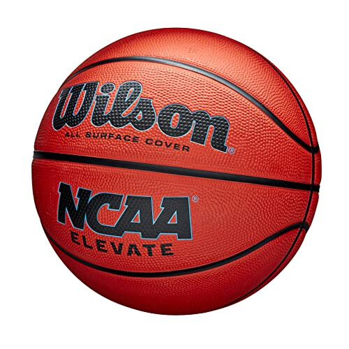 Wilson Wilson NCAA Elevate Μπάλα Μπάσκετ - Μέγεθος 5-27.5", Πορτοκαλί 2