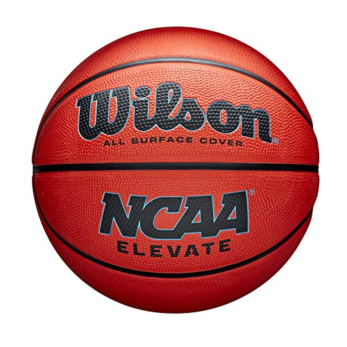 Wilson Wilson NCAA Elevate Μπάλα Μπάσκετ - Μέγεθος 5-27.5", Πορτοκαλί