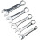 Hilka 10p Combi Stubby Spanner Metric 3
