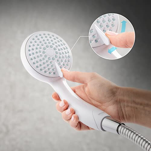 Mira-Showers Zest Universal 90mm 4-Spray Shower Head - White 1