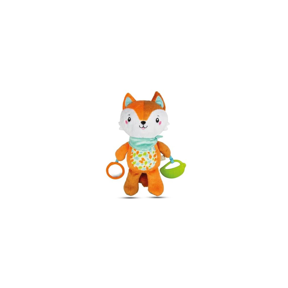 17271 Happy Fox Activity Plush, Multi-Colour