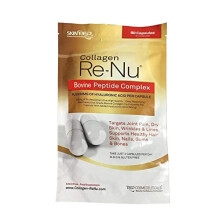 SkinPep Collagen Re-Nu Bovine Liquid Shot - The Anti-Ageing Collagen Bovine Collagen - Collagen Powder (60 Capsules)