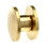 10 Sets 4 x 4.5mm Leather Craft Flat Belt Screw Brass Solid Rivets Stud Head 5
