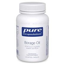 - Borage Oil - 200mg GLA per Capsule - Rich Source of Gamma Linolenic Acid - 60 Softgel Capsules