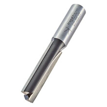 Trade Straight Two Flute Router Cutter Bit, 1/2 Inch Shank, 12.7mm Cut Diameter & 50mm Cut Length, Tungsten Carbide Tipped, TR17X1/2TC