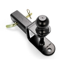 Black Boar ATV/UTV Mount med Hitch Ball og Winch Strap Loop (2 'Ball 2' Shank) (66025)