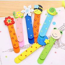 20 Pieces Animals Bookmark Cartoon Wooden Gifts for Kids Birthday Party Favor Christmas