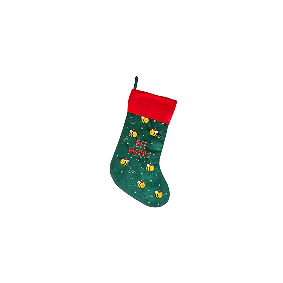 Children's Bee Merry Stocking