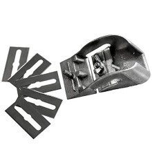 Pocket slicer / MADE in GERMANY / 80 mm with 5 spare blades | Mini wooden slicer| Hand scraper | Finishing plane | Block slicer