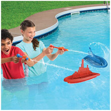 Battleship Splash Game – Backyard Water Toys for Outdoor Summer Fun