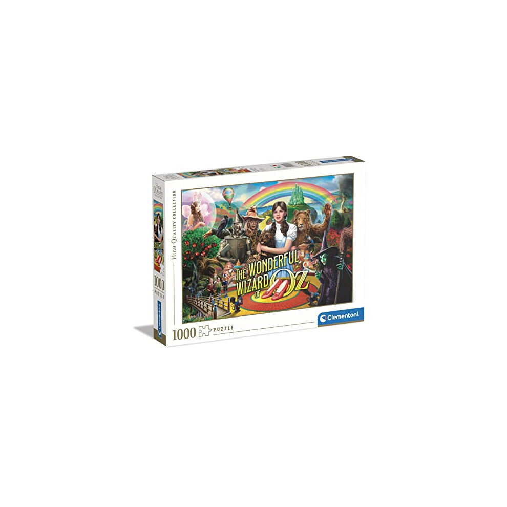 39746 Collection The Wonderful Wizard of Oz 1000 Pieces, Jigsaw Puzzle for Adults-Made in Italy, Multi-Coloured