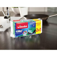 Vileda Glitzi PUR Active Pots and Dish Cleaner