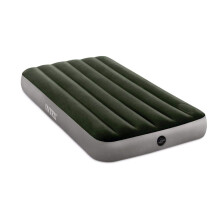 Twin Dura-beam Downy Airbed with Foot BiP, Green/Grey