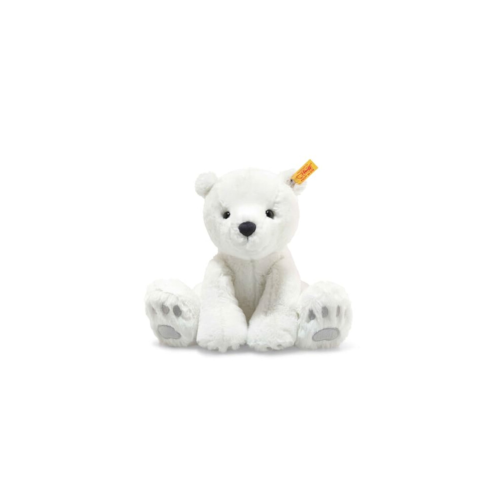 062636 Animals Soft Cuddly Friends Lasse polar bear, White, 28 cm