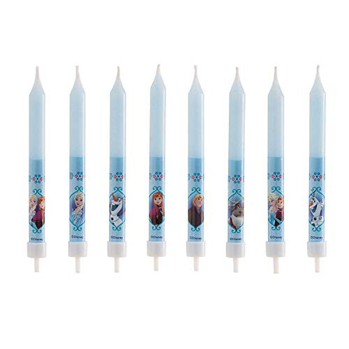 8 Frozen Birthday Candles