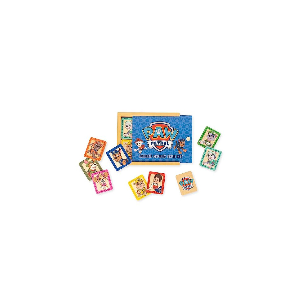 Wooden Memory Game â Develops Cognitive & Matching Skills â 18 Character-themed cards â On-the-Go Play for Kids & FSC-Certified â Suitable for