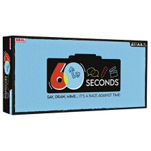| 60 Seconds: Say, draw, mime…it's a race against time! | Family Games | For 3+ Players | Ages 8+