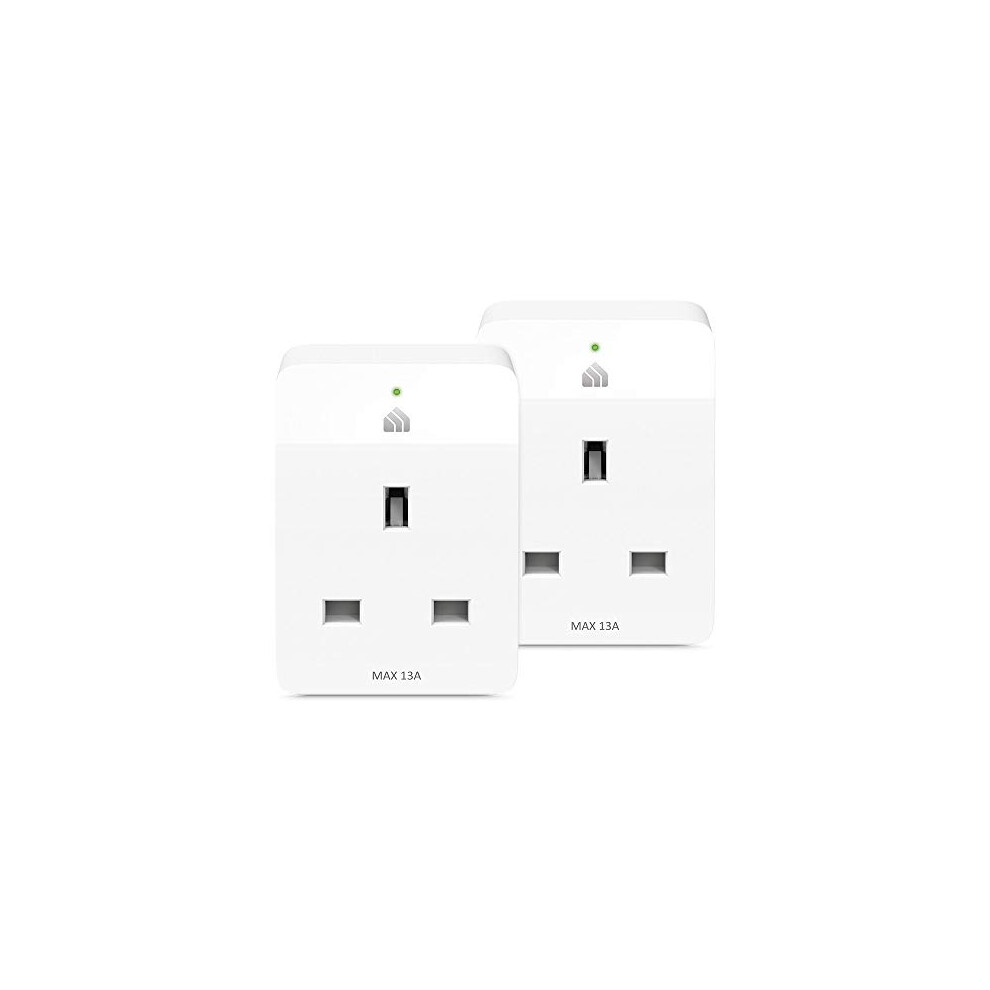 Kasa Mini Smart Plug, Wi-Fi Outlet, Works with Amazon Alexa (Echo and Echo Dot), Google Home and Samsung SmartThings, Wireless Smart Socket (KP105P2),