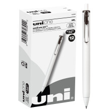 one Retractable Gel Pens, Ultra Micro Point (0.38mm), Black Ink, 12 Count