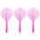 Zero Stress Flight System - Standard Clear Pink - Dart Flights Medium 1
