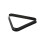 Men's Powerglide Plastic Triangle, Black, 57 UK 1