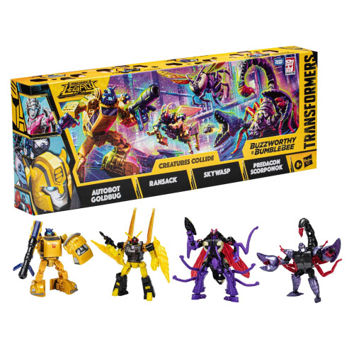 Transformers Transformers Buzzworthy Bumblebee Multipack di creature 2