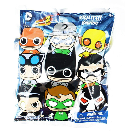 DC Comics Series 2 3D Collectable Keychain