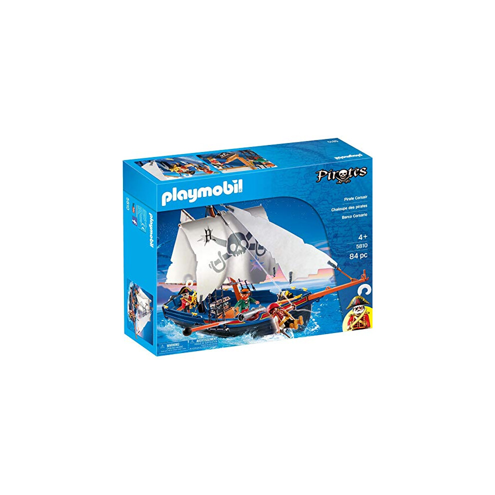 5810 Pirate Ship, Fun Imaginative Role-Play, PlaySets Suitable for Children Ages 4+