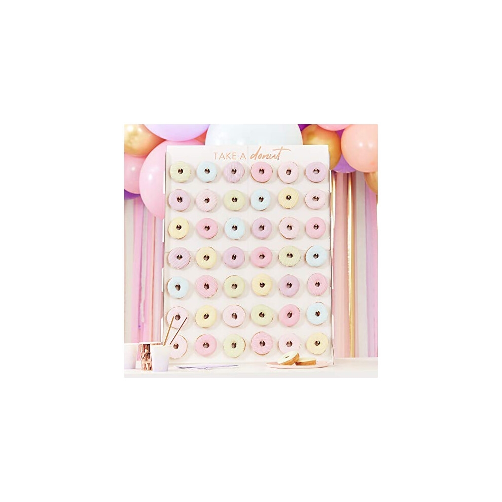 Giant Donut Wall Display Stand Mix it Up,64cm wide and 84cm high